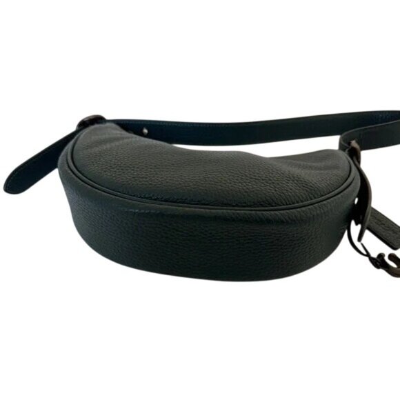 Coach Luna Limited Edition Color Green Soft Pebbled Leather & Gunmetal Hardware - Picture 6 of 11